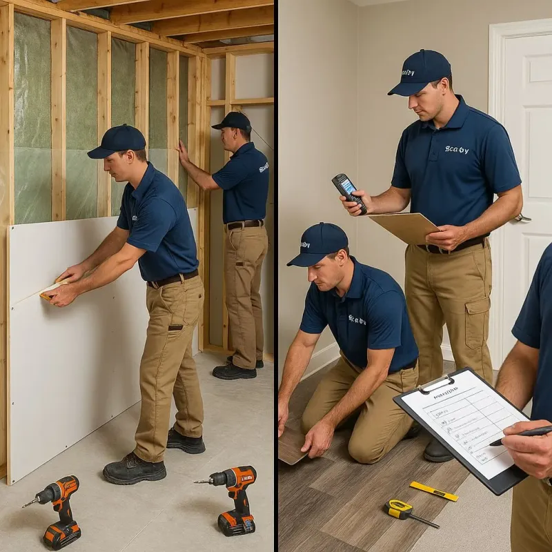 Repairs and Reconstruction process in Shepherd, TX