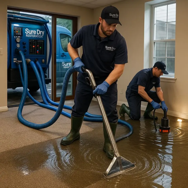 Water Extraction and Removal process in Shepherd, TX